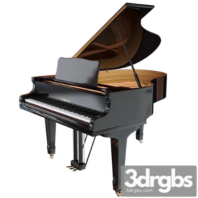 Yamaha c3 acoustic grand piano