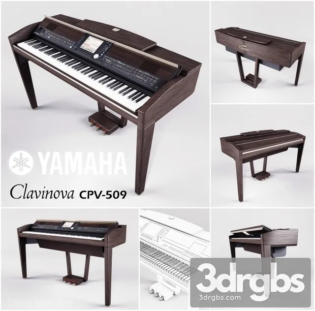 Yamaha Clavinova 3dsmax Download