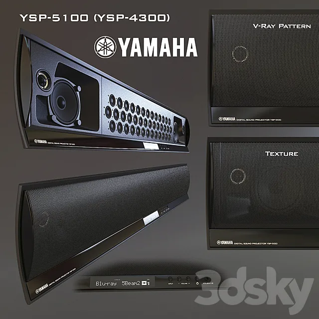 Yamaha YSP-5100 3DSMax File