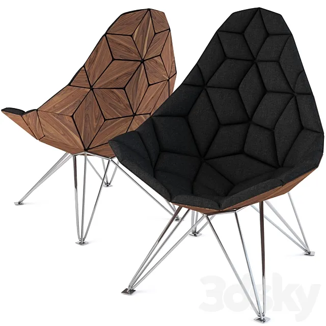 yanko design chair 3ds Max