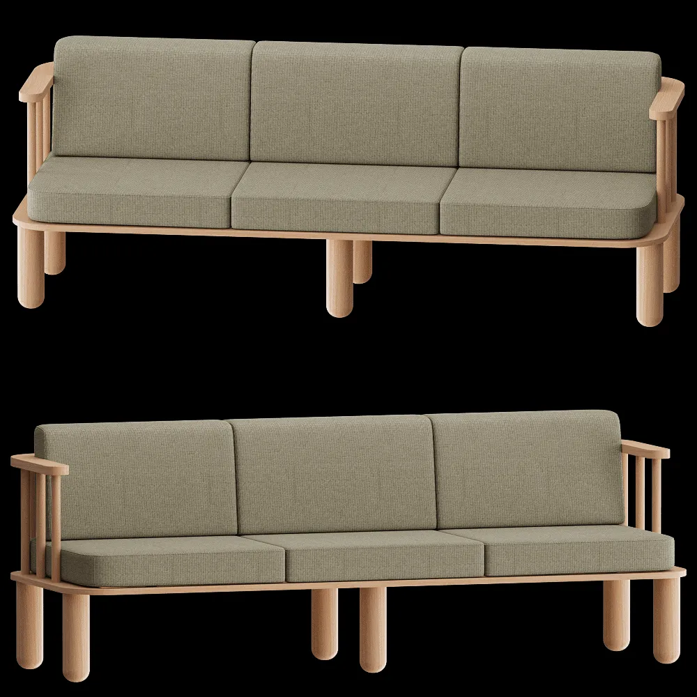 Yaratam Design  – Sofa Shulay 3ds Max