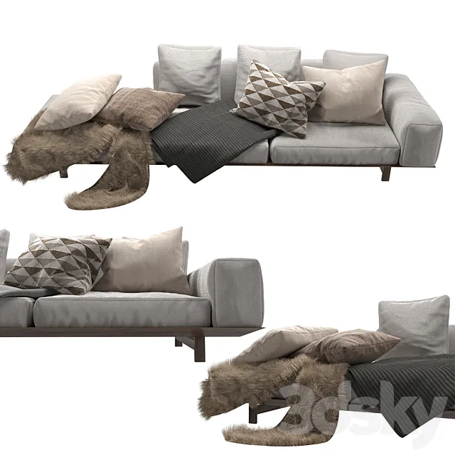 Yard sofa 3ds Max