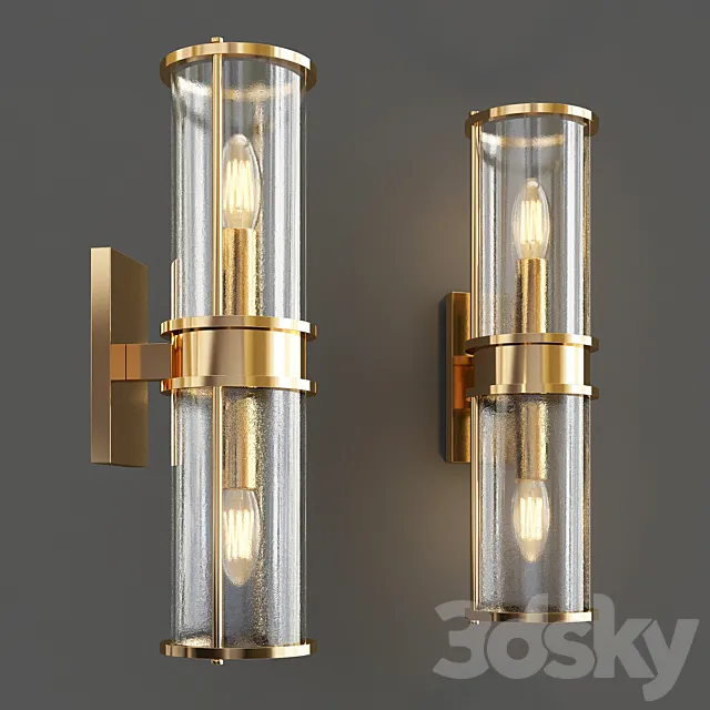Yeon Double Sconce 3ds Max
