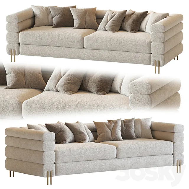 York sofa 3DS Max Model