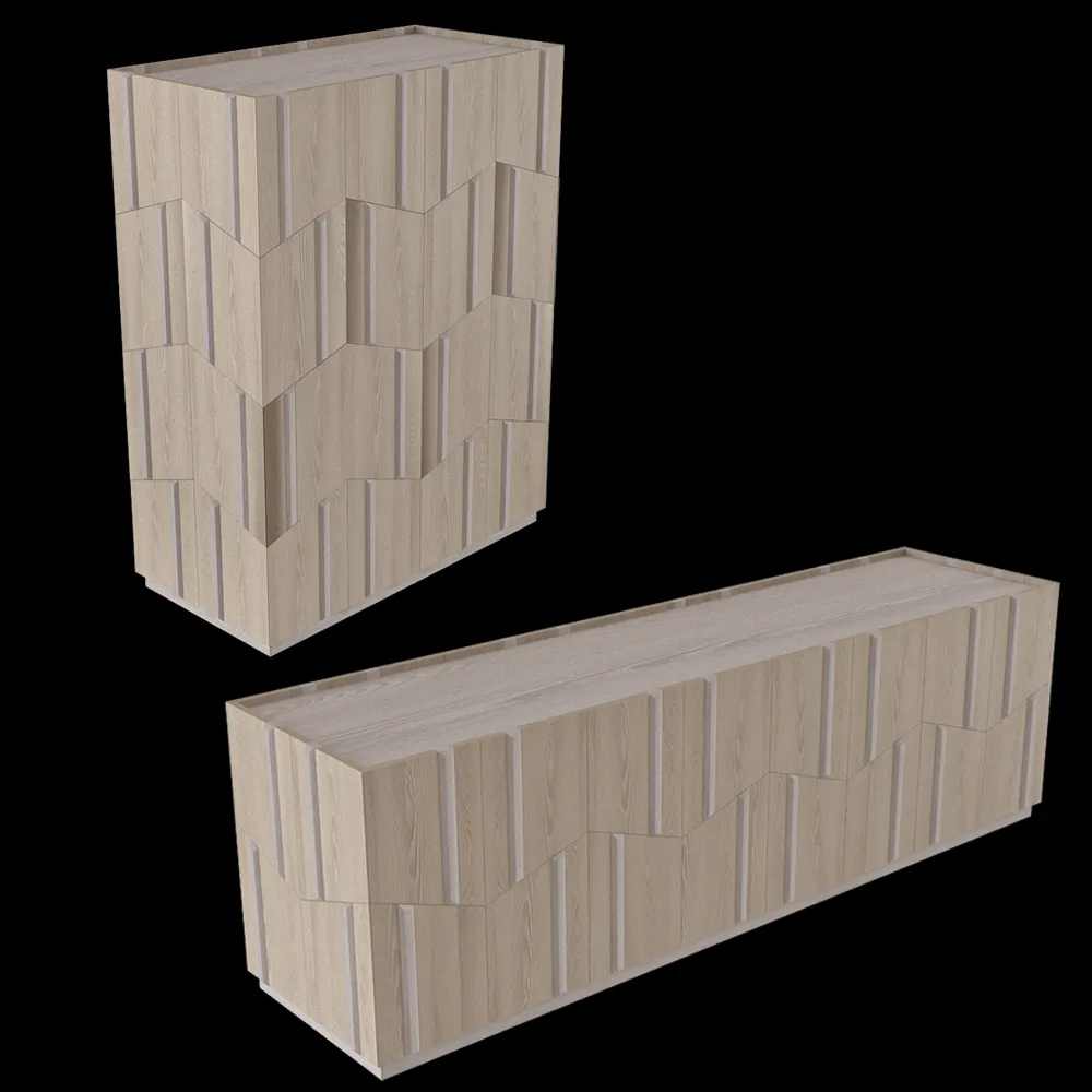 YourFoRest – Sideboard & chest of drawers Oblique 3ds Max