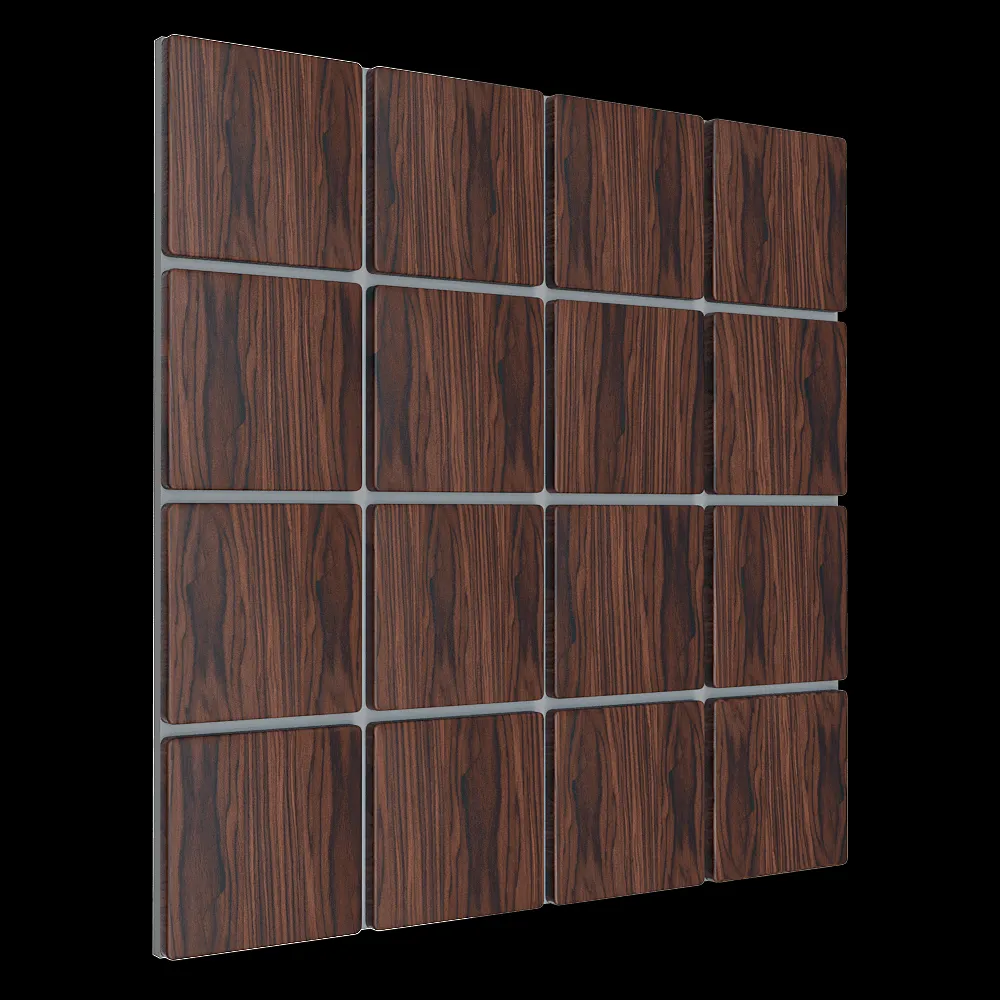 YourFoRest – Wall panel Carree 3ds Max