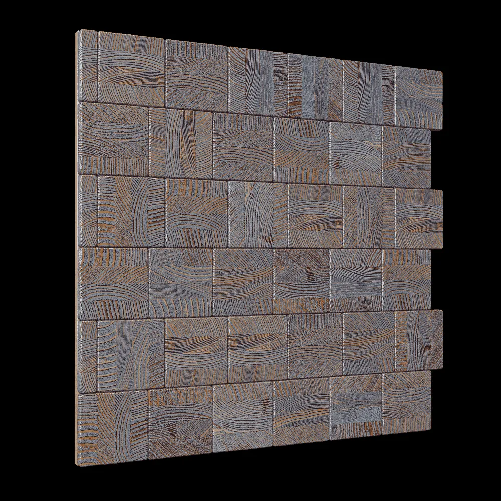 YourFoRest – Wall panel Mosaic Patina 3ds Max