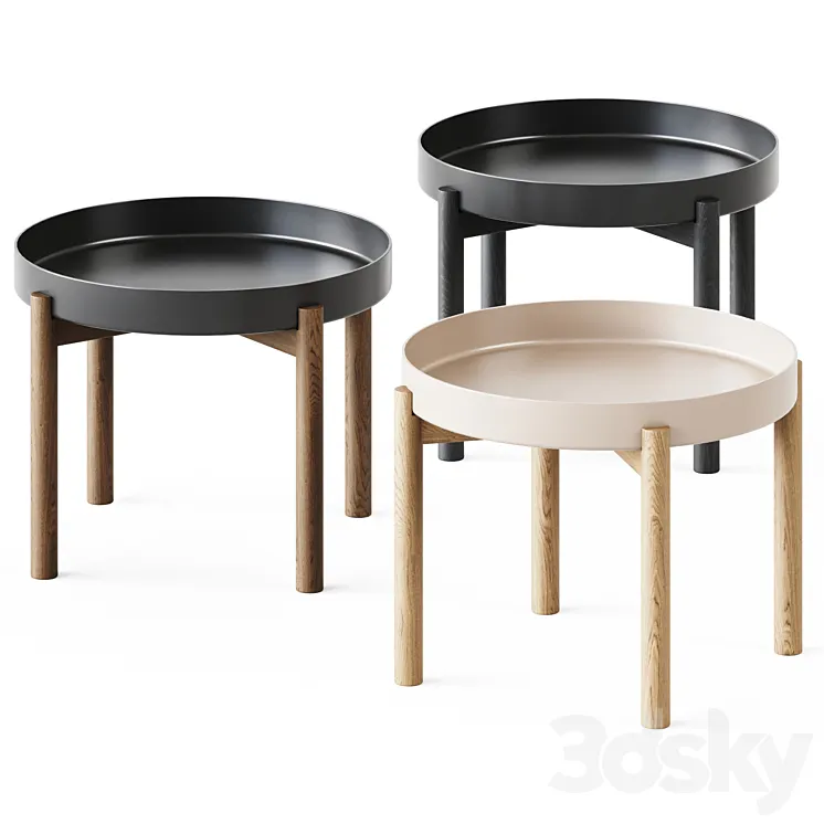 Ypperlig Coffee Table by Ikea 3DS Max Model