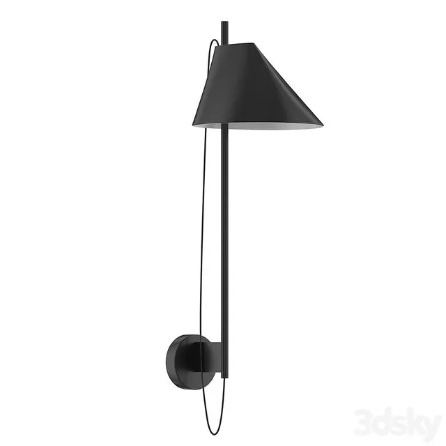 Yuh Wall Light by GamFratesi 3dsMax Model
