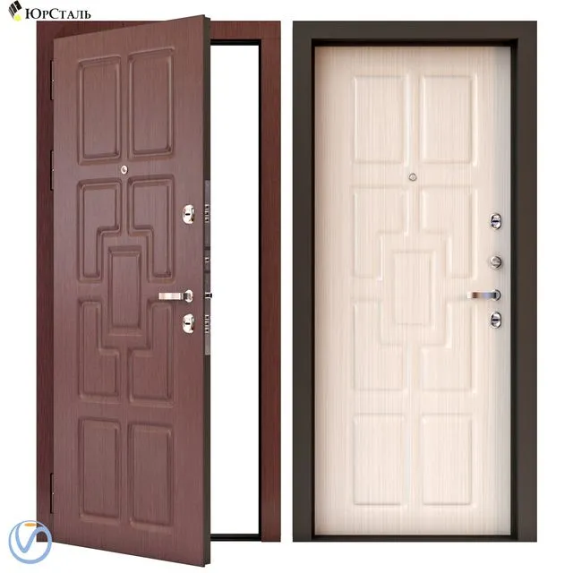 Yurstal Quadro door 3dsMax Model