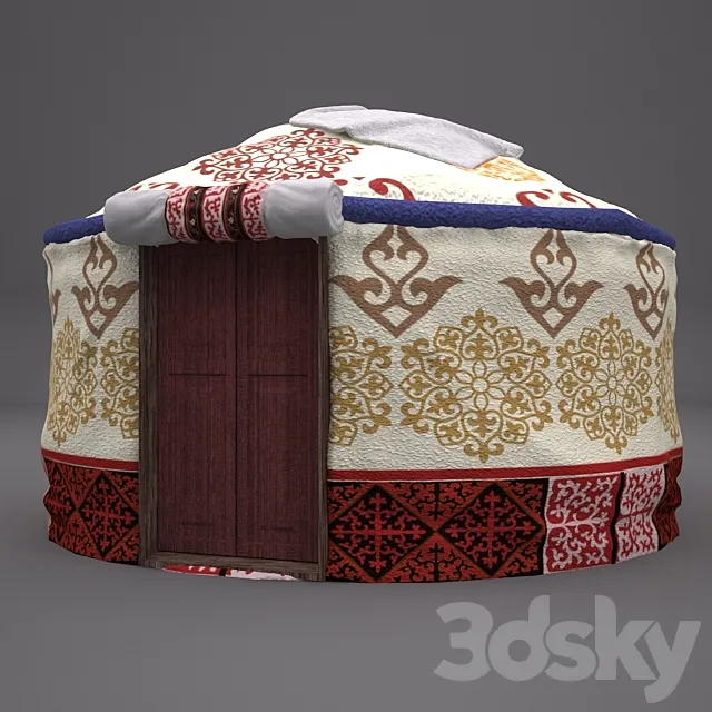 yurt 3DS Max Model