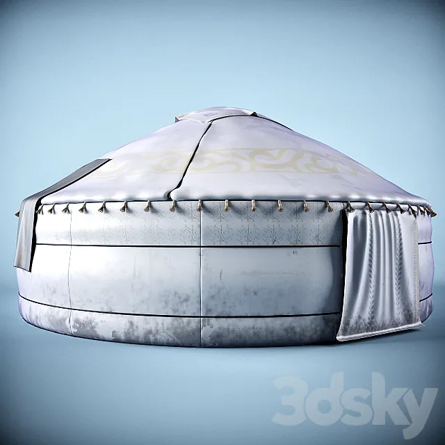 Yurt 3ds Max