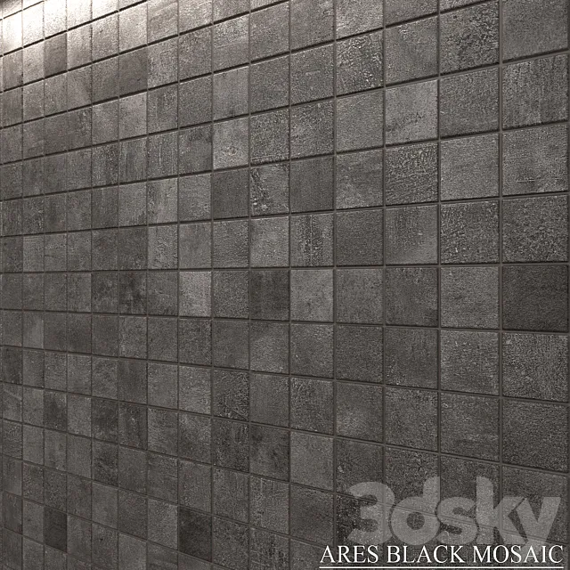 Yurtbay Seramik Ares Black Mosaic 3ds Max