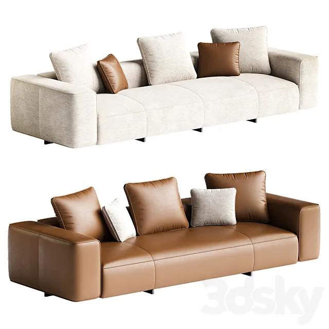 Yves Sofa by Minotti 3ds Max