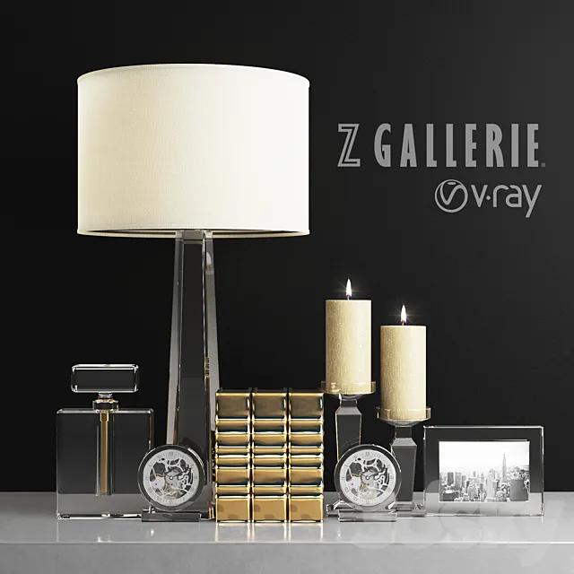 Z Gallerie Crystal clear 3ds Max