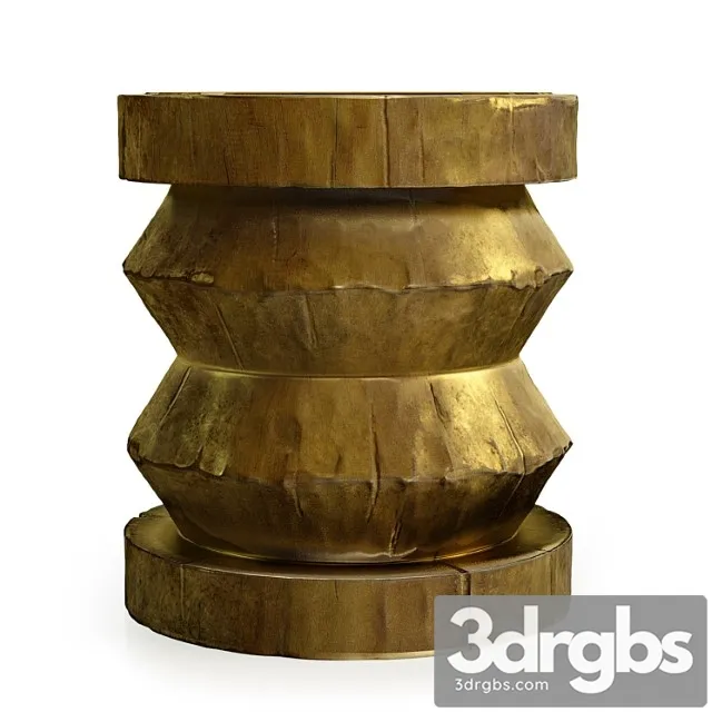 Z stool gold