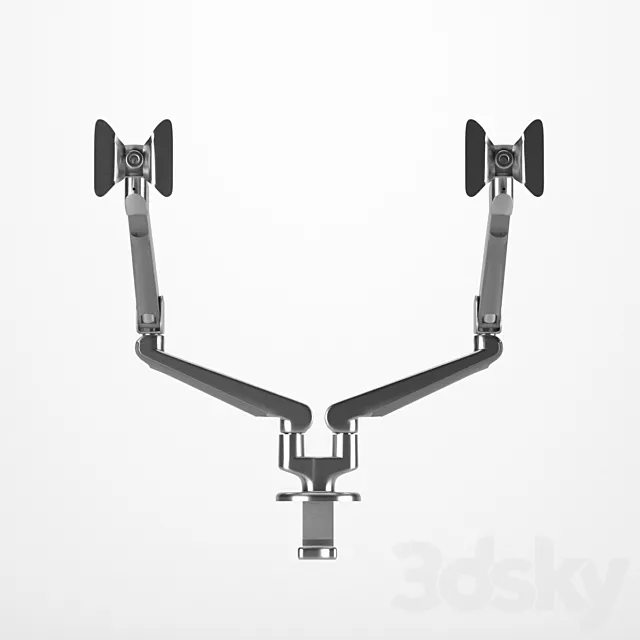 Z8 Monitor Arm Allsteel 3DS Max Model