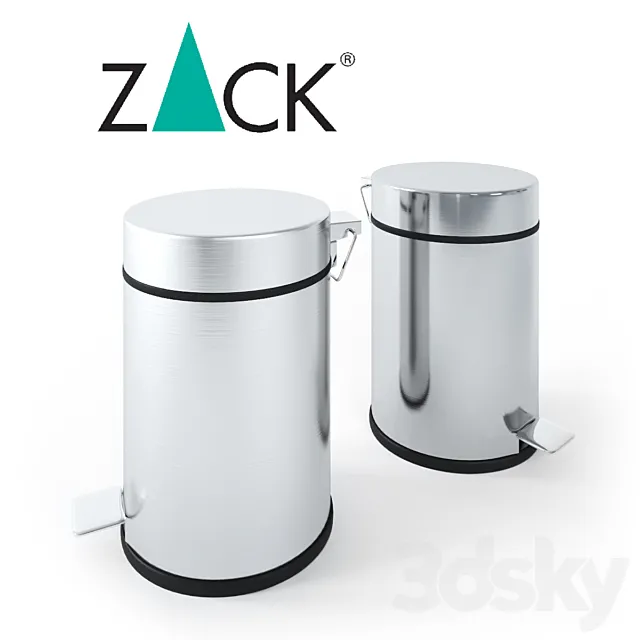 Zack Vasca Pedal Bin 3ds Max