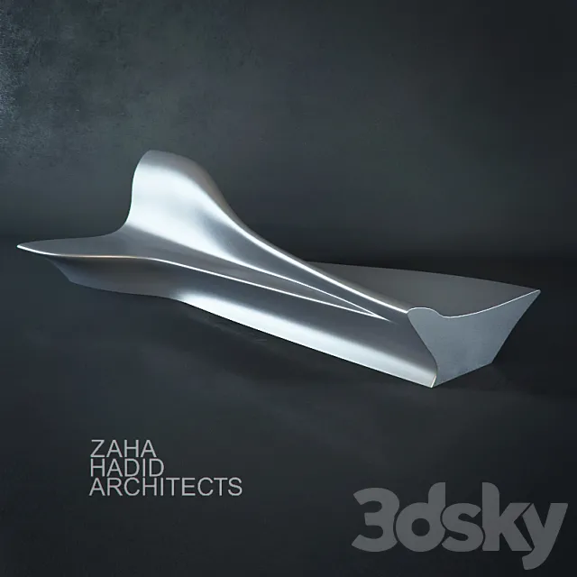 zaha hadid bench 3DS Max Model