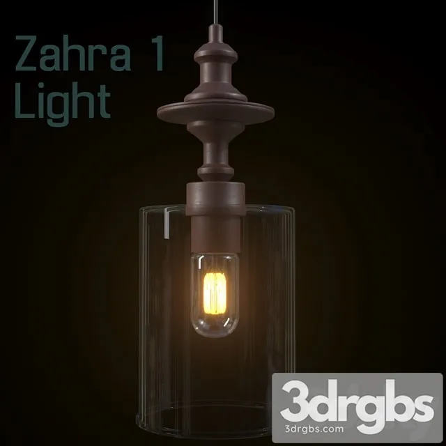 Zahra 1-light pendant