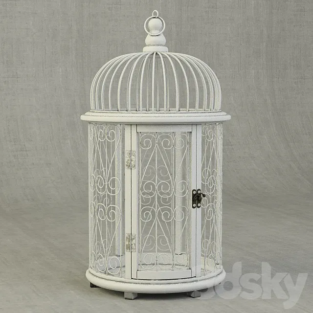 Zaida Decorative Cage _ ZARA HOME 3ds Max