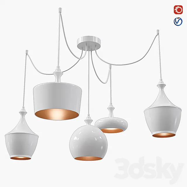 Zambelis Lights 180099 PENDANT LIGHT 3ds Max