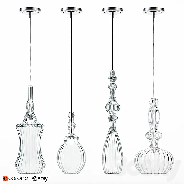 Zambelis Lights PENDANT LIGHT 3ds Max