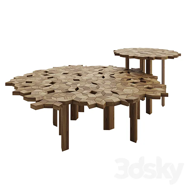 Zanat Ombra Tables 3DSMax File