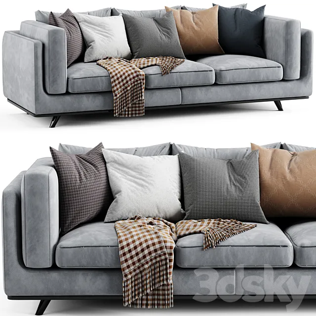 Zander sofa 3ds Max