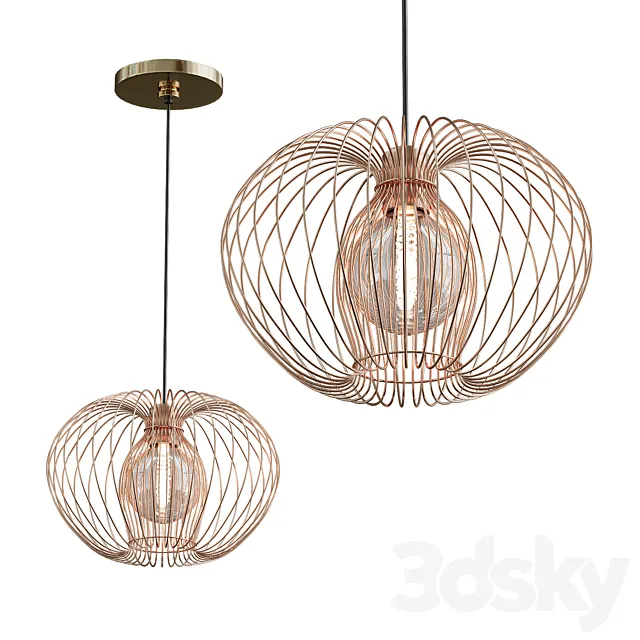 ZANIE PENDANT – LARGE 3ds Max