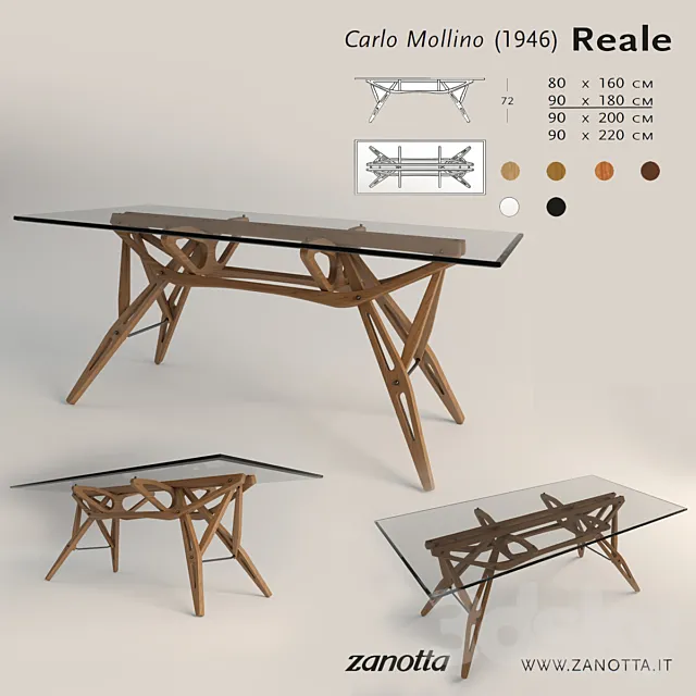 Zanotta _ Reale 180-90 3ds Max