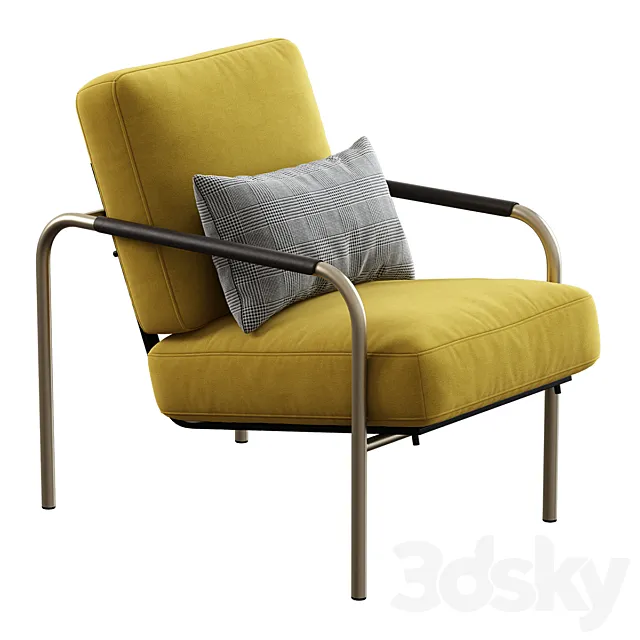 Zanotta _ Susanna Lounge Chair 3DSMax File