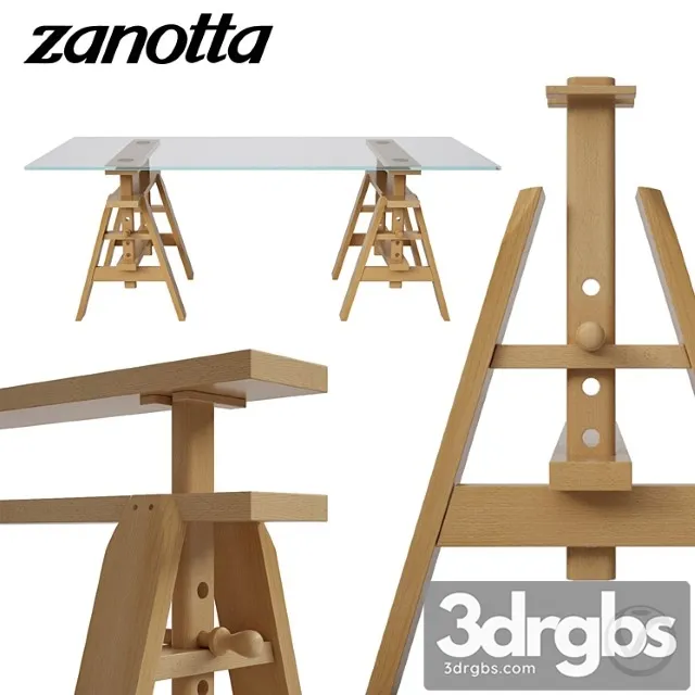 Zanotta leonardo table 2 3dsmax Download