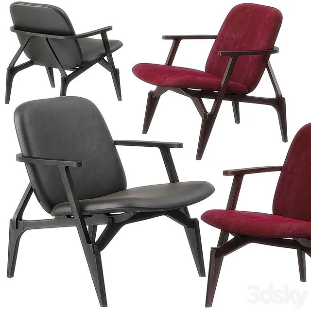 Zanotta Louise armchair 3dsMax Model