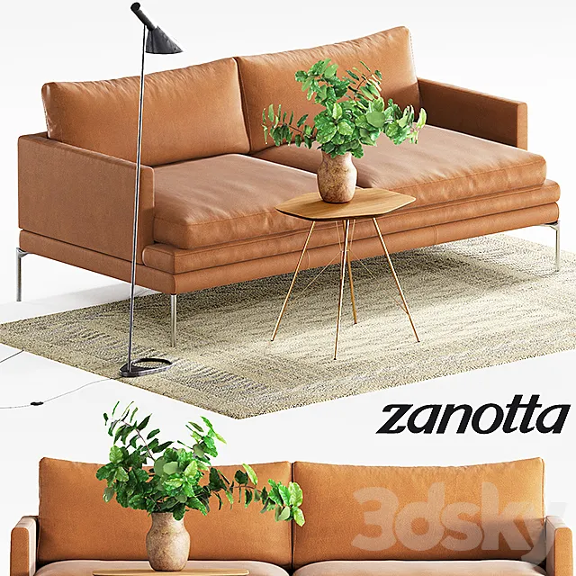 Zanotta William 3ds Max