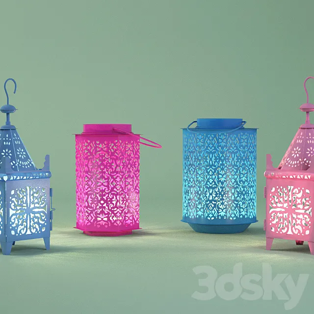 ZARA HOME _ Tealights 3DS Max Model