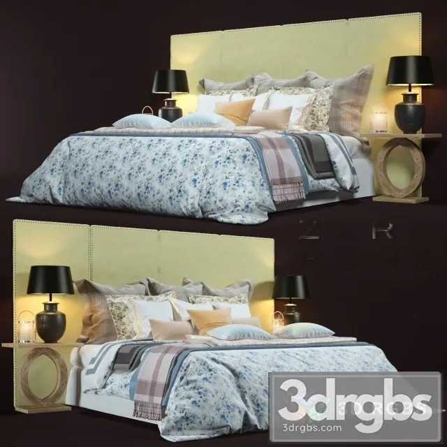 Zara Home Bed 2 3dsmax Download