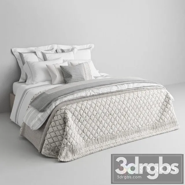 Zara Home Bed 3 3dsmax Download