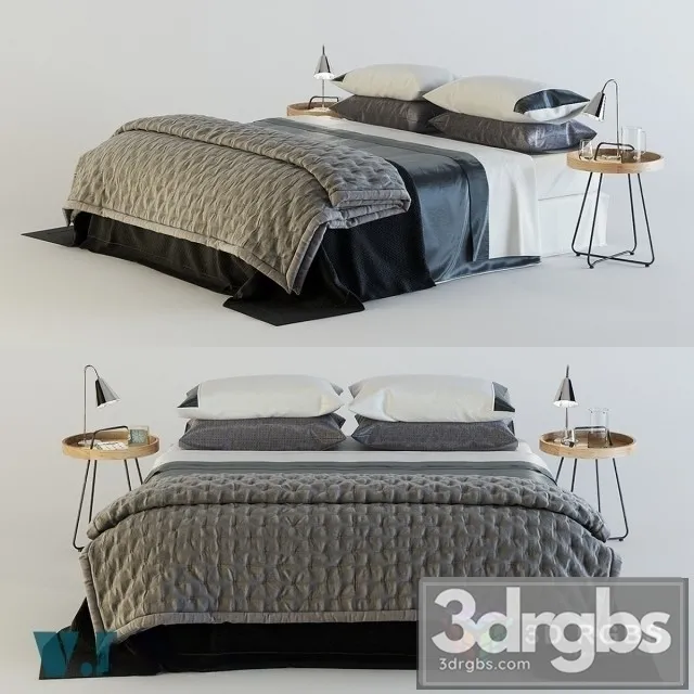 Zara Home Bed 4 3dsmax Download