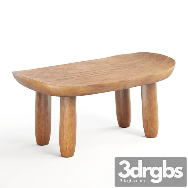 Zara home bowed low stool