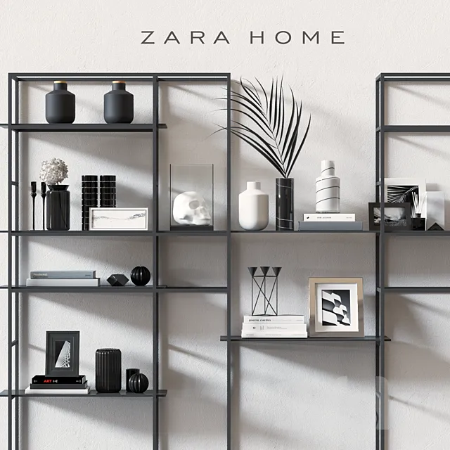 Zara Home Decor Set _ Corona 1.5 3DSMax File
