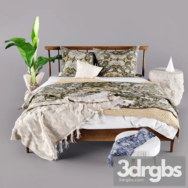 Zara Home Fall Bed 3dsmax Download