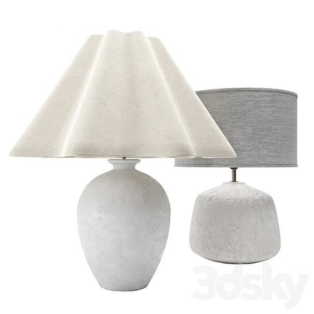 ZARA HOME lamps set 3DSMax File