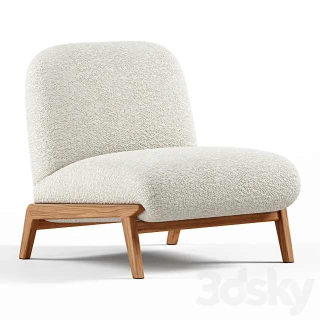 Zara Home – Louced wool updated butaca 3ds Max