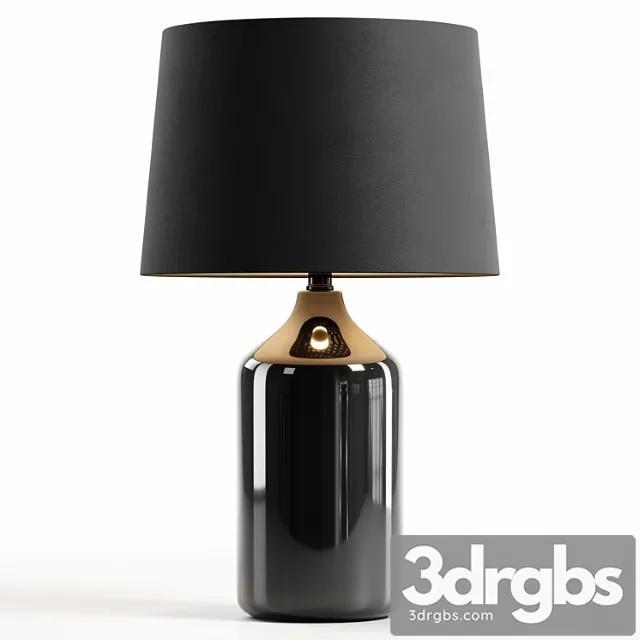 Zara Home The Black Ceramic Base Lamp 2 3dsmax Download