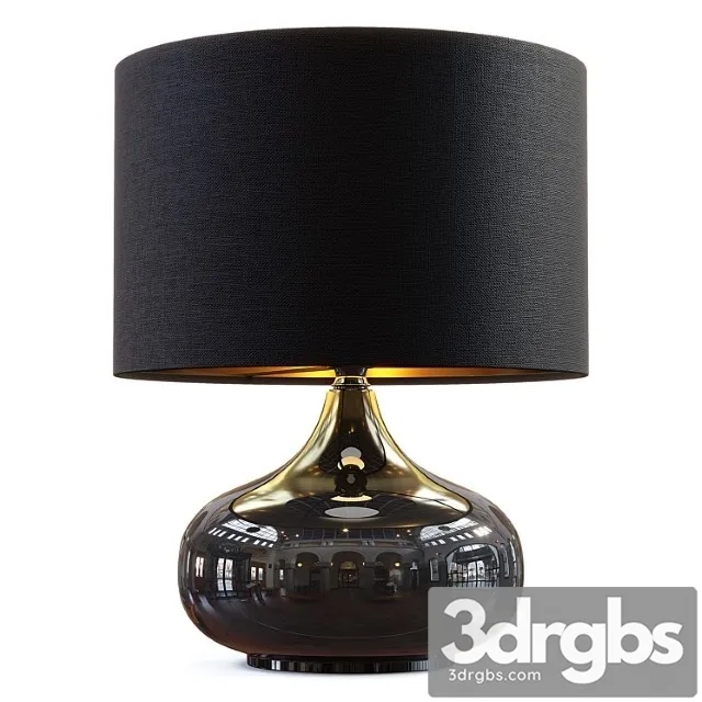 Zara Home The Black Ceramic Lamp 3dsmax Download