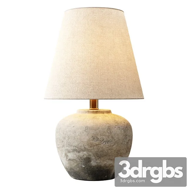 Zara home – the cement base lamp 3dsmax Download