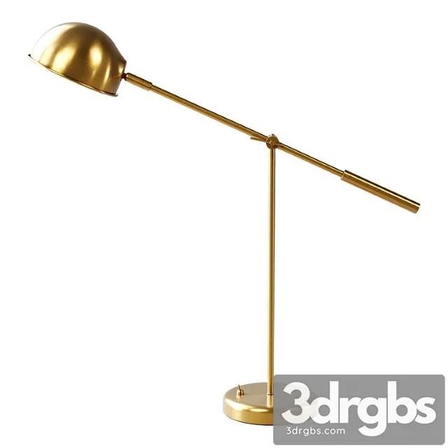 Zara home – the gold metal table lamp