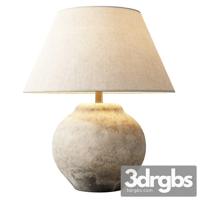 Zara Home The Lamp With Ceramic Base 3dsmax Download