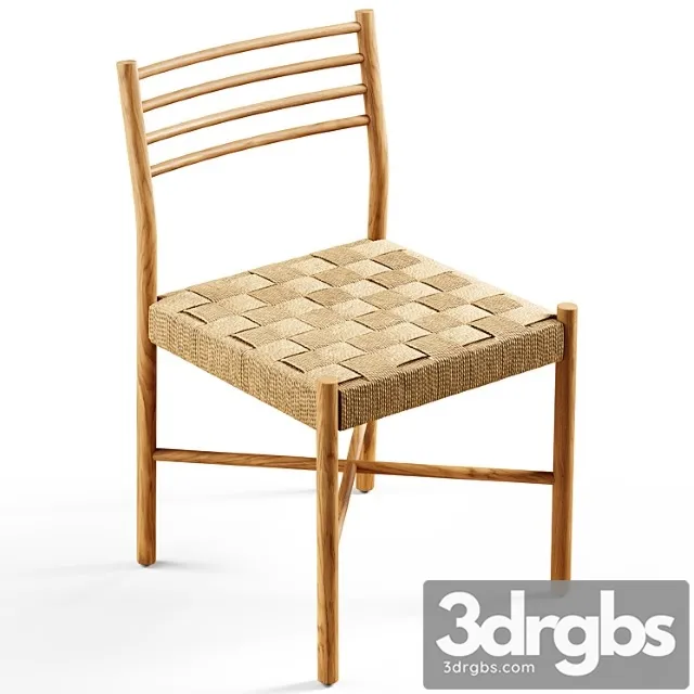 Zara home – the oak chair with wicker seat